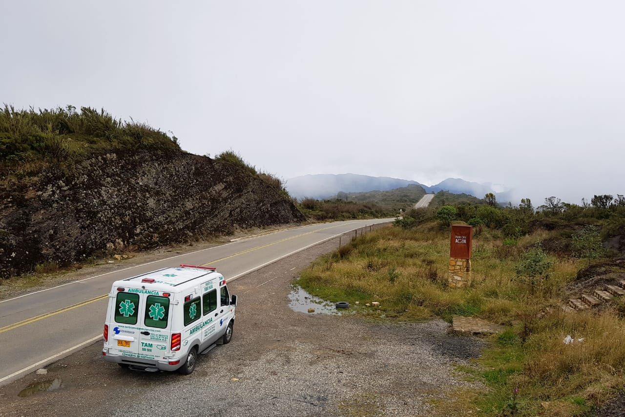 Ambulancias medicalizadas para traslado de pacientes dentro de Bogota y a otras ciudades
