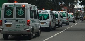 Flota de ambulancias disponible para cubir eventos en Bogota y Cundinamarca